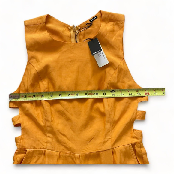 Monrow Silky Cutout Tank Jumpsuit Honeycomb Small‎ - Picture 8 of 15